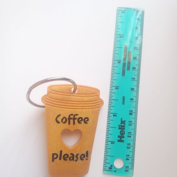 Coffee Cup Keychain - Picture 3 of 3